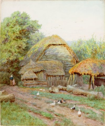 In a Berkshire Farm by Helen Allingham